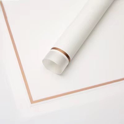 Sheer Jelly Waterproof Flower Wrapping Paper - Elegant Supply