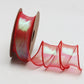 Shiny Mesh Silk Ribbon Roll For Flower Bouquet & Gift Wrapping - Elegant Supply