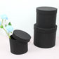 Shiny Round Flower Hat Box with Lid - Elegant Supply