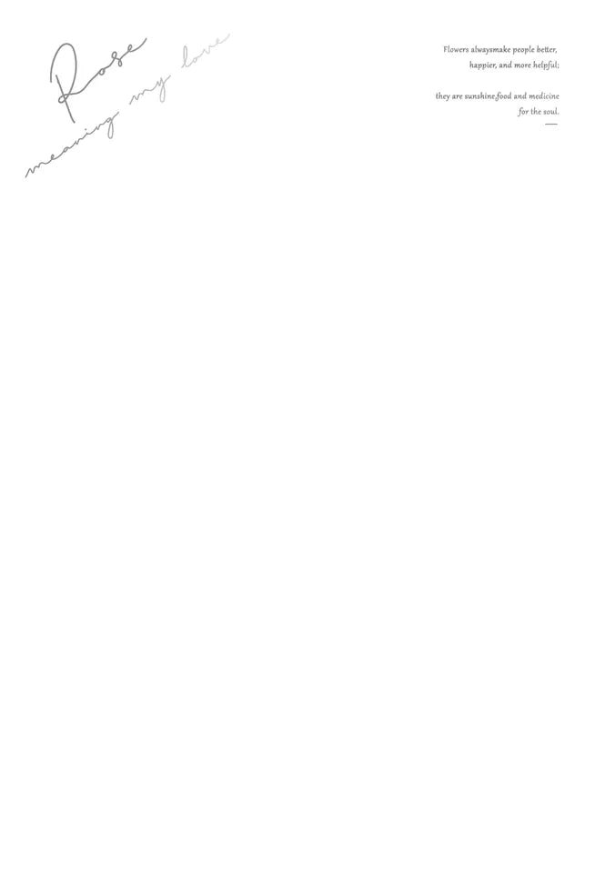 Simple Gold Stamping Foil Waterproof Flower Wrapping Paper (10 sheets/bag) - Elegant Supply