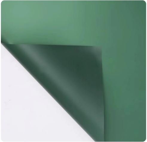 Solid Color Korean Inspired Flower Wrapping Paper (20pcs/bag) - Elegant Supply