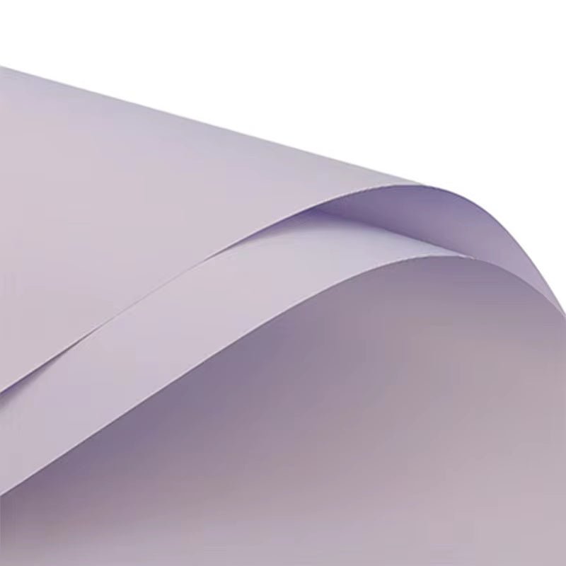 Solid Color Korean Inspired Flower Wrapping Paper (20pcs/bag) - Elegant Supply