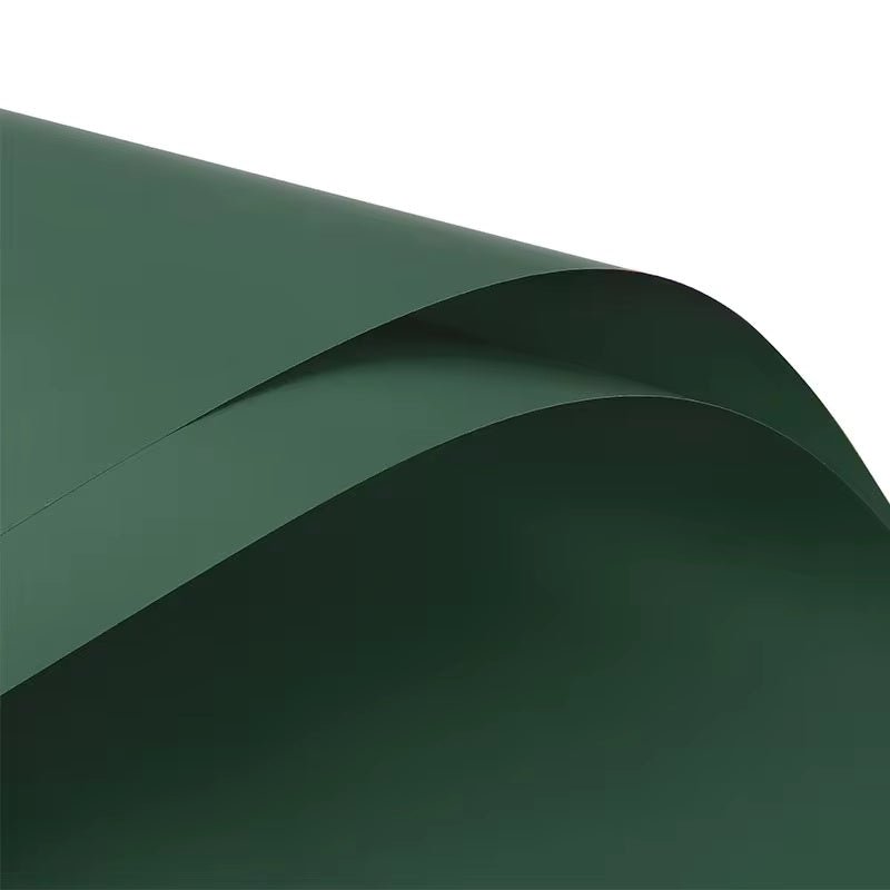 Solid Color Korean Inspired Flower Wrapping Paper (20pcs/bag) - Elegant Supply