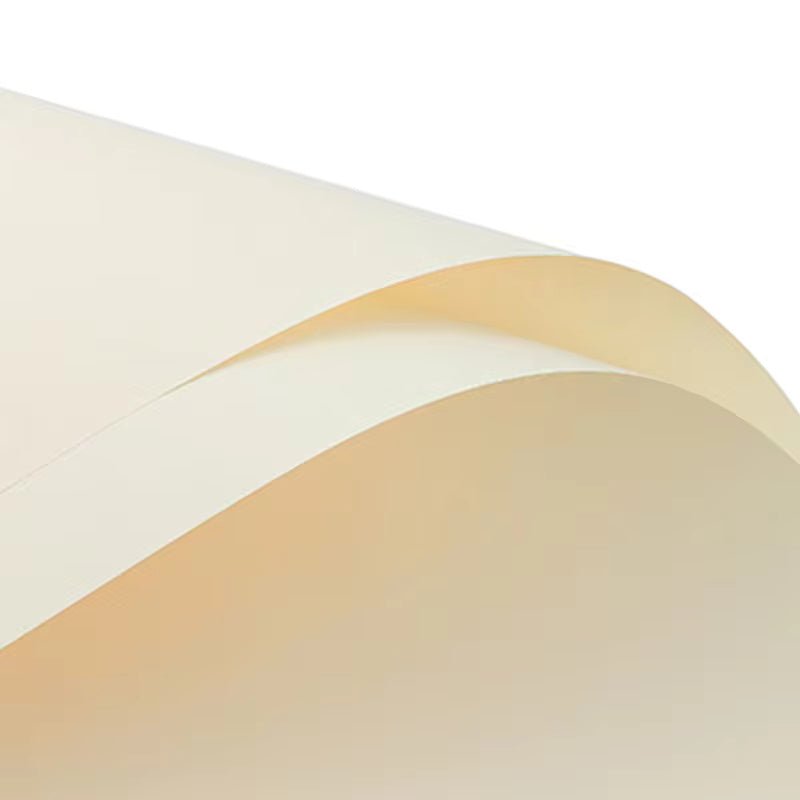 Solid Color Korean Inspired Flower Wrapping Paper (20pcs/bag) - Elegant Supply