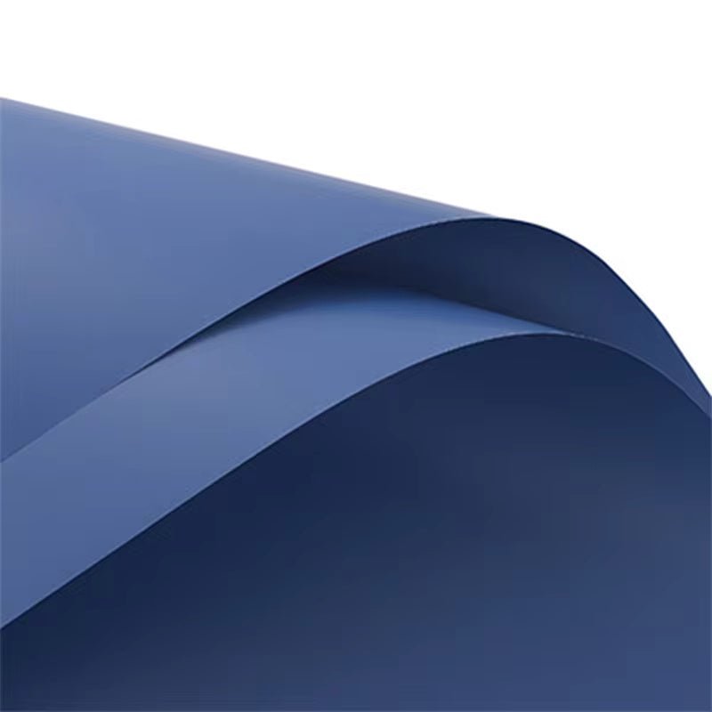 Solid Color Korean Inspired Flower Wrapping Paper (20pcs/bag) - Elegant Supply