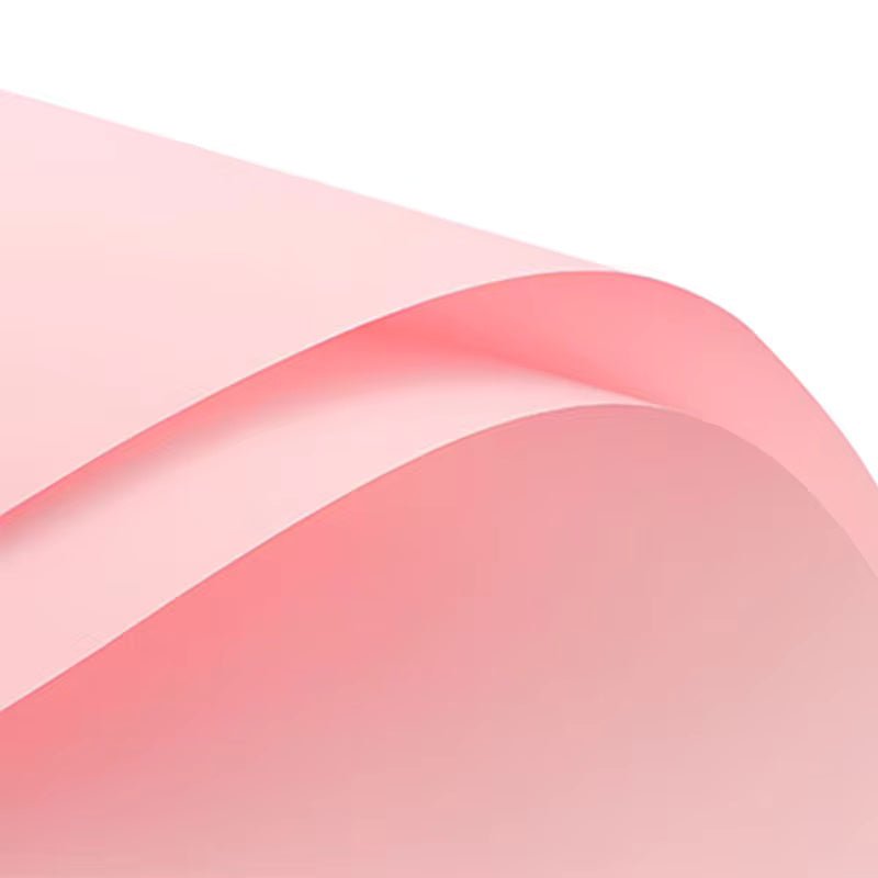 Solid Color Korean Inspired Flower Wrapping Paper (20pcs/bag) - Elegant Supply