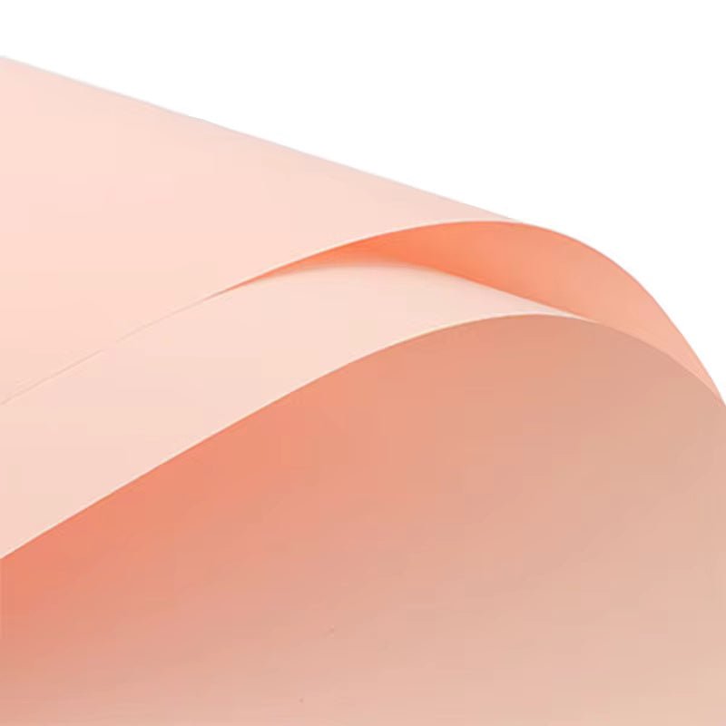 Solid Color Korean Inspired Flower Wrapping Paper (20pcs/bag) - Elegant Supply