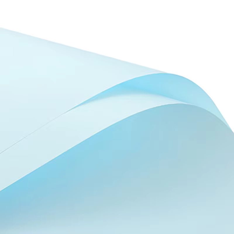 Solid Color Korean Inspired Flower Wrapping Paper (20pcs/bag) - Elegant Supply