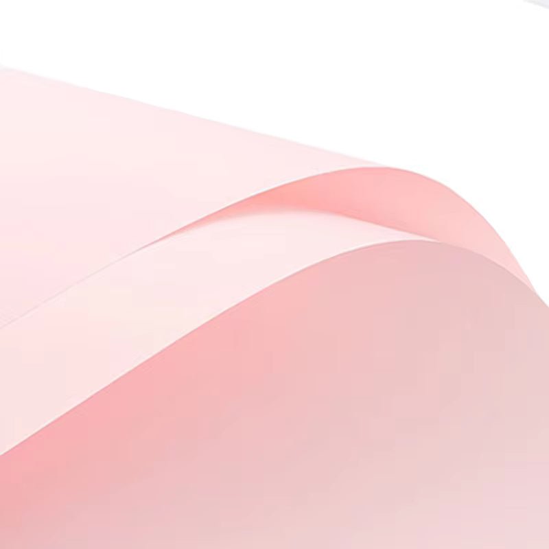 Solid Color Korean Inspired Flower Wrapping Paper (20pcs/bag) - Elegant Supply