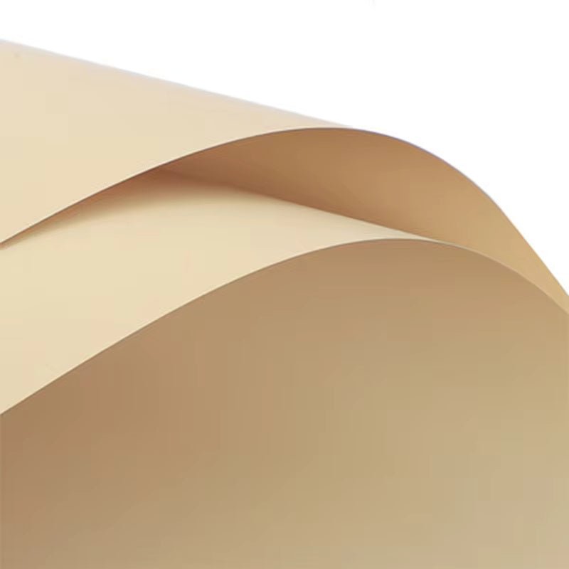 Solid Color Korean Inspired Flower Wrapping Paper (20pcs/bag) - Elegant Supply