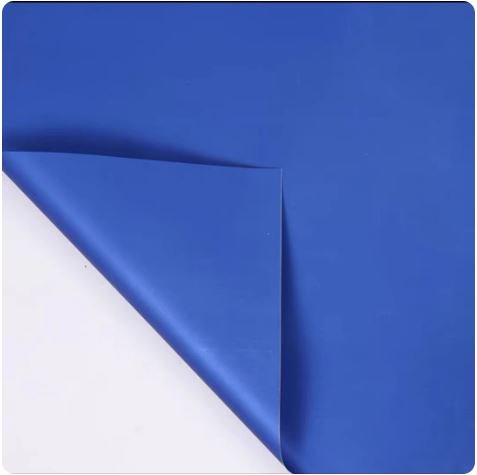 Solid Color Korean Inspired Flower Wrapping Paper (20pcs/bag) - Elegant Supply