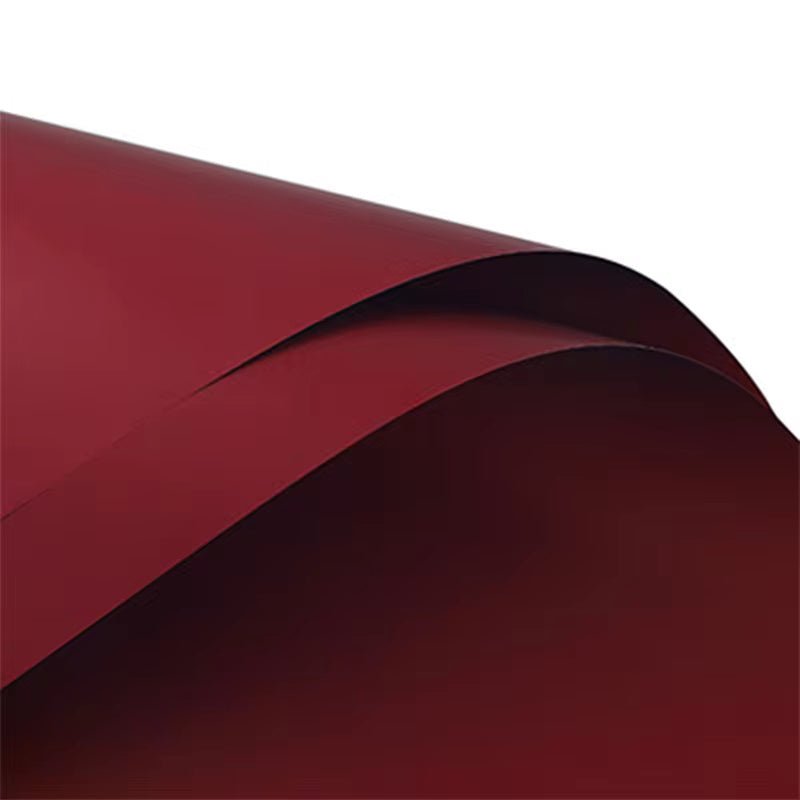 Solid Color Korean Inspired Flower Wrapping Paper (20pcs/bag) - Elegant Supply