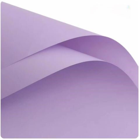 Solid Color Korean Inspired Flower Wrapping Paper (20pcs/bag) - Elegant Supply