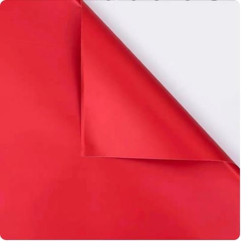 Solid Color Korean Inspired Flower Wrapping Paper (20pcs/bag) - Elegant Supply