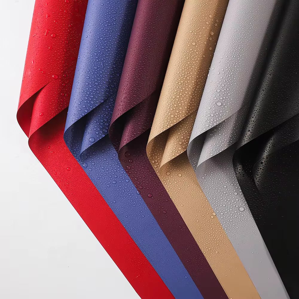 Solid Color Korean Inspired Flower Wrapping Paper (20pcs/bag) - Elegant Supply