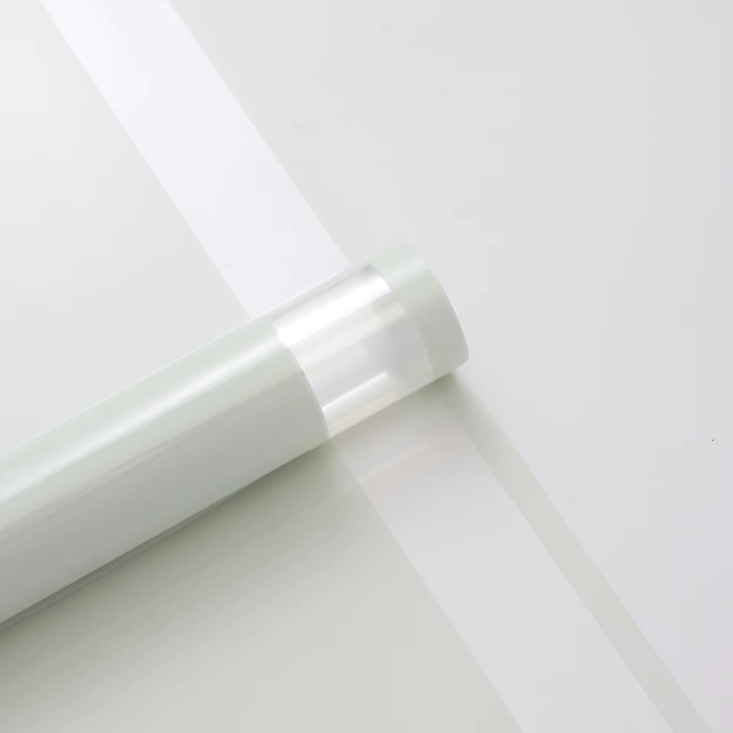 Solid Color & Transparent Border Flower Wrapping Paper (20pcs/bag) - Elegant Supply