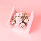 Square Acrylic Flower Gift Box For Preserved Rose Flowers - Elegant Supply