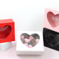 Square Magentic Heart Flower Gift Box - Elegant Supply