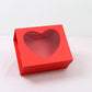 Square Magentic Heart Flower Gift Box - Elegant Supply