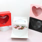 Square Magentic Heart Flower Gift Box - Elegant Supply