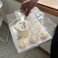 Tall Transparent Bento Box (5 pcs / set) - Elegant Supply