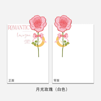 The Romantic Rose Waterproof Flower Wrapping Paper (10pcs/bag) - Elegant Supply