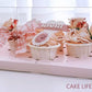 Transparent Pink Heart Shaped Cupcake Box (5pcs/set) - Elegant Supply