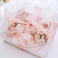 Transparent Pink Heart Shaped Cupcake Box (5pcs/set) - Elegant Supply