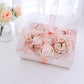 Transparent Pink Heart Shaped Cupcake Box (5pcs/set) - Elegant Supply