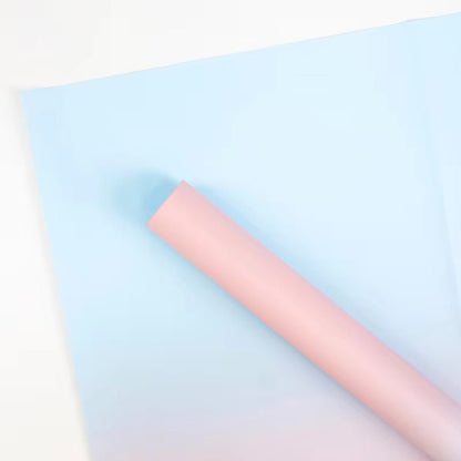 Two Sides Gradient Flower Wrapping Paper (20pcs/bag) - Elegant Supply