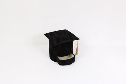 Velvet Round Graduation Flower Gift Box with Drawer - Elegant Supply