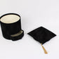 Velvet Round Graduation Flower Gift Box with Drawer - Elegant Supply