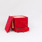 Velvet Square Graduation Flower Gift Box with Drawer - Elegant Supply
