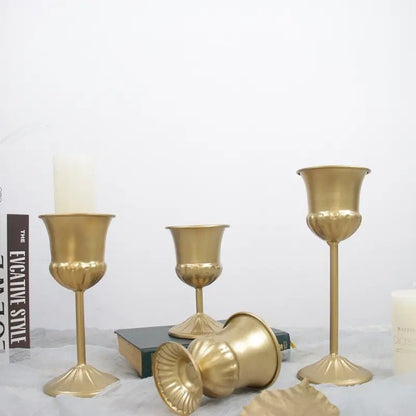 Vintage Iron Flower Vase Wedding Centerpieces - Elegant Supply