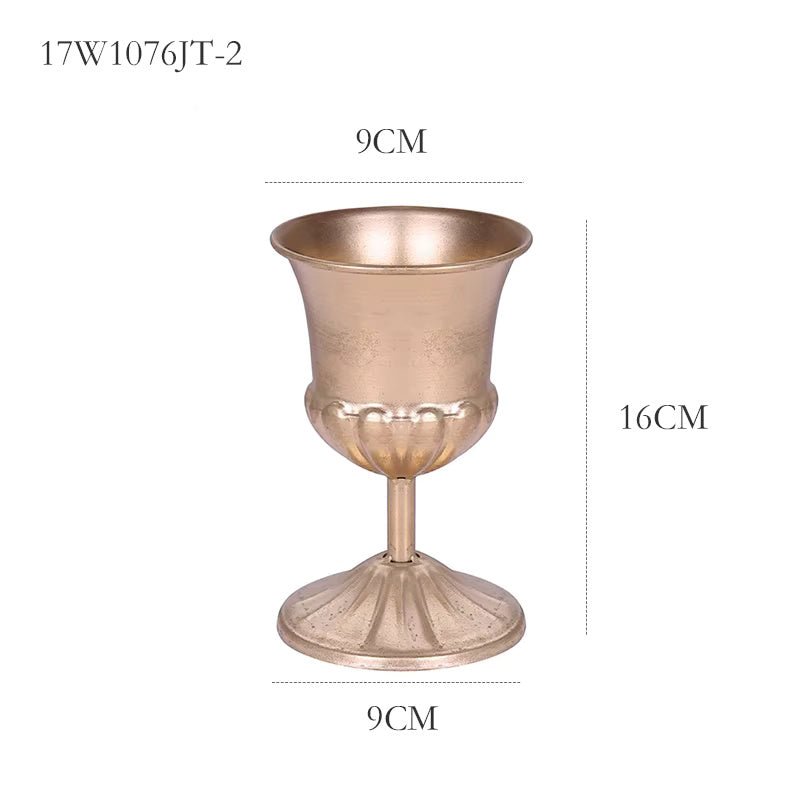 Vintage Iron Flower Vase Wedding Centerpieces - Elegant Supply