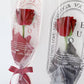 Vintage Single Flower Plastic Sleeve For Flower Wrapping (20pcs/bag) - Elegant Supply