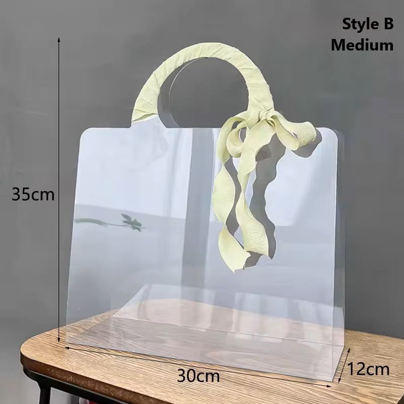 Viral Clear Flower Bag - Various Styles & Shapes - Elegant Supply