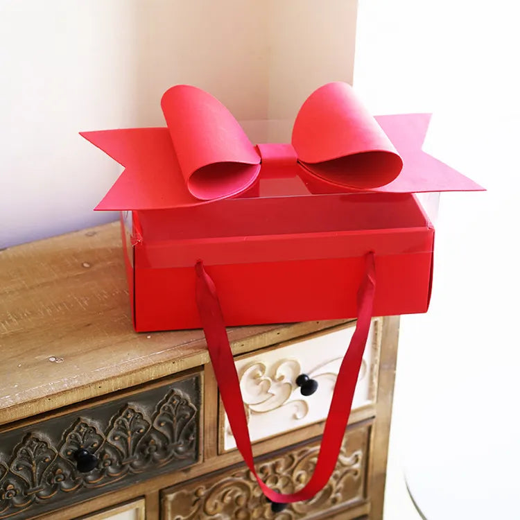 Big Bow Rectangle Flower Box