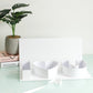 Open White  "I Love You" heart box perfect as a food box or candy box.
