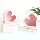 Diamond Heart Shape Flower Box