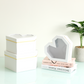 Diamond Heart Shape Flower Box