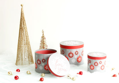 Holidays Round Hat Flower Box 