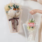 Clear PVC Trapezoid Flower Bag - Elegant Supply