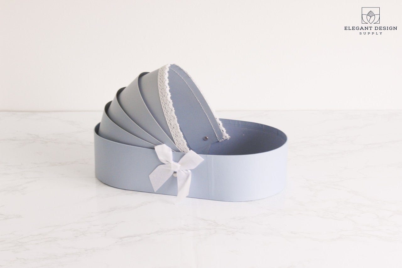 Cradle Bassinet Flower Gift Box - Elegant Supply