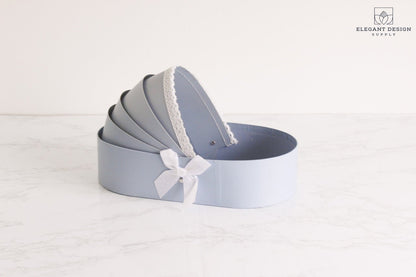 Cradle Bassinet Flower Gift Box - Elegant Supply