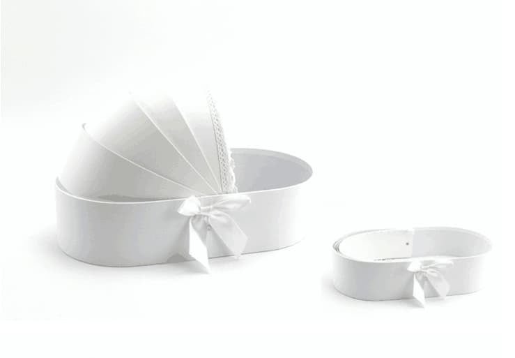Cradle Bassinet Flower Gift Box - Elegant Supply