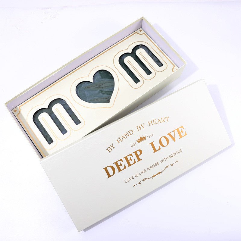 Deep Love MOM Flower Box with Foam and Liner - Elegant Supply