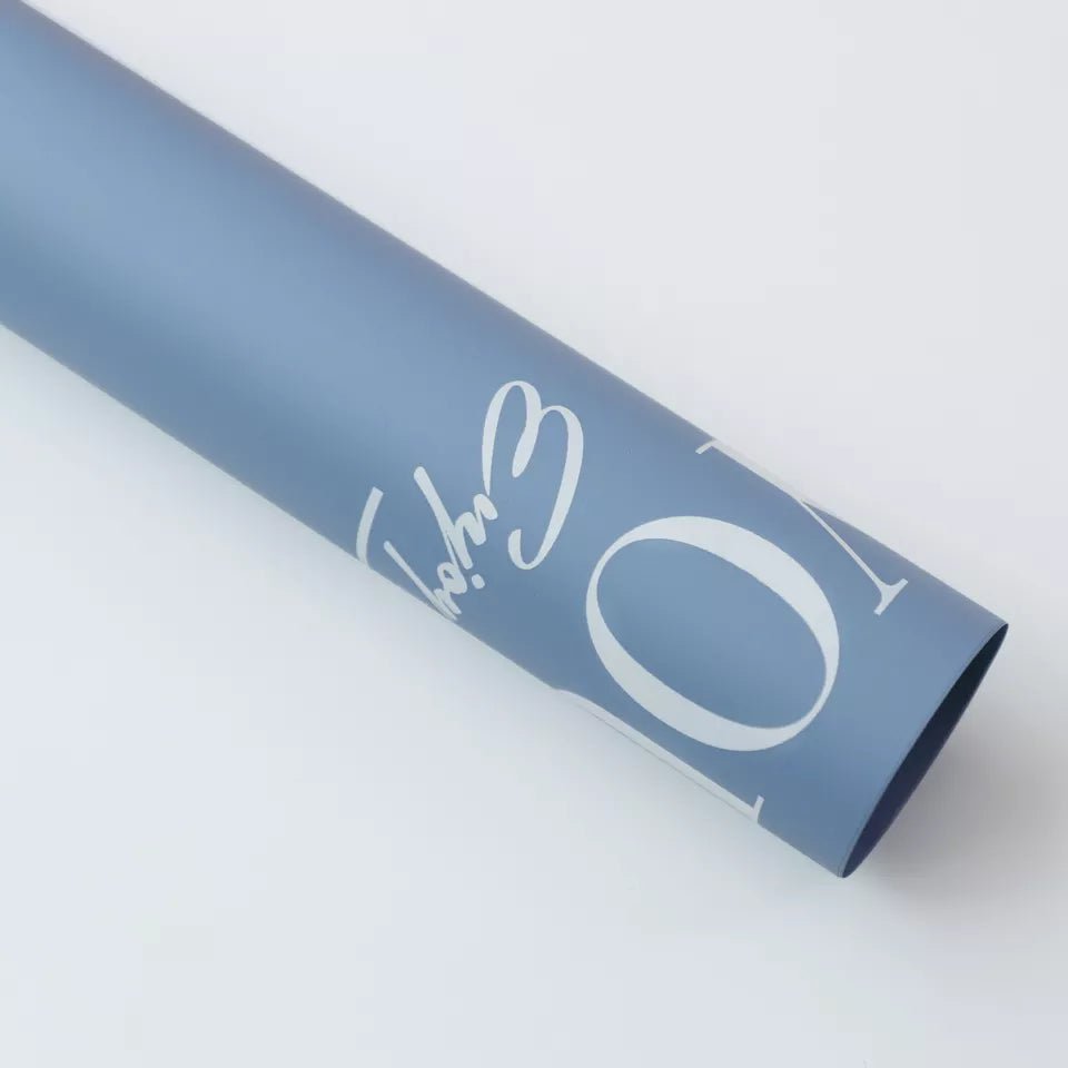 Everyday I love you Waterproof Flower Wrapping Paper (20 sheets/bag) - Elegant Supply