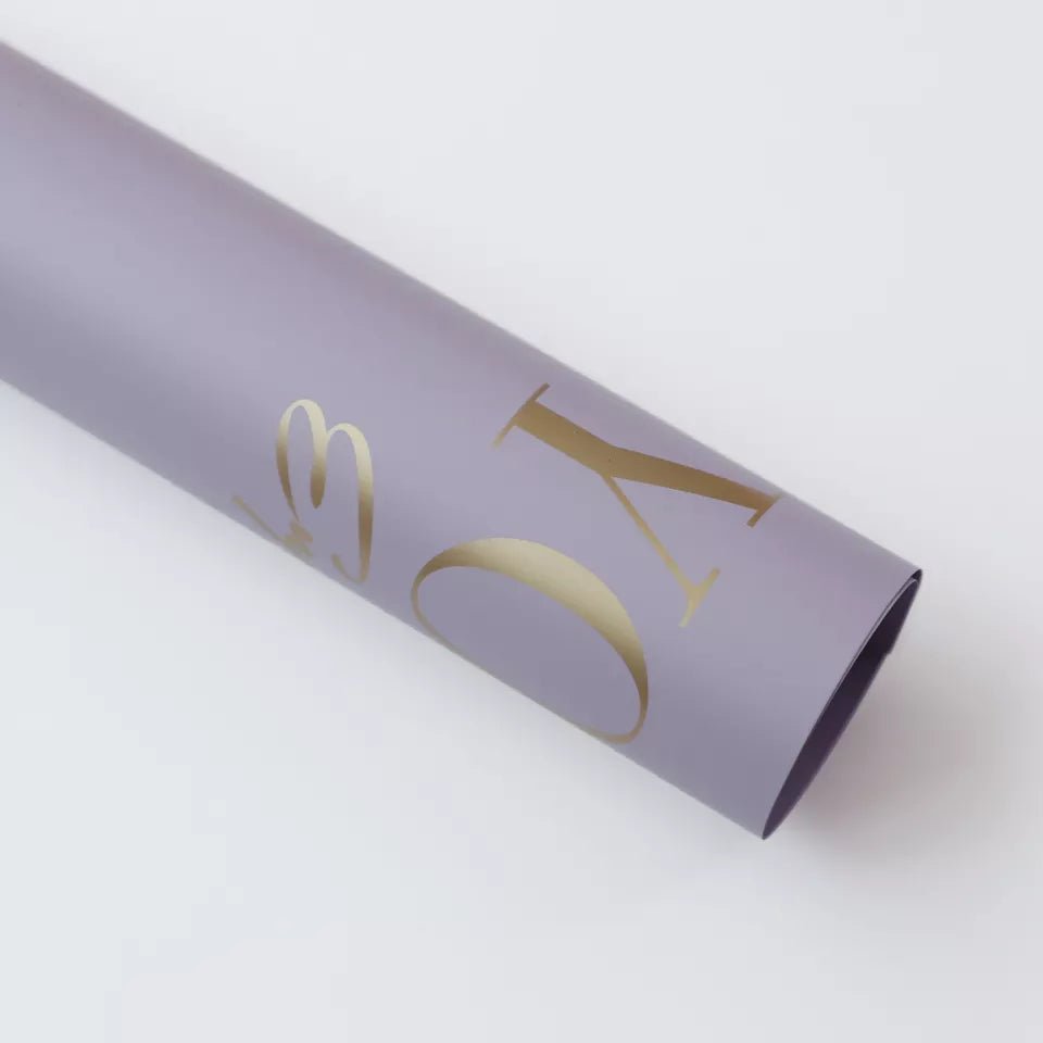 Everyday I love you Waterproof Flower Wrapping Paper (20 sheets/bag) - Elegant Supply