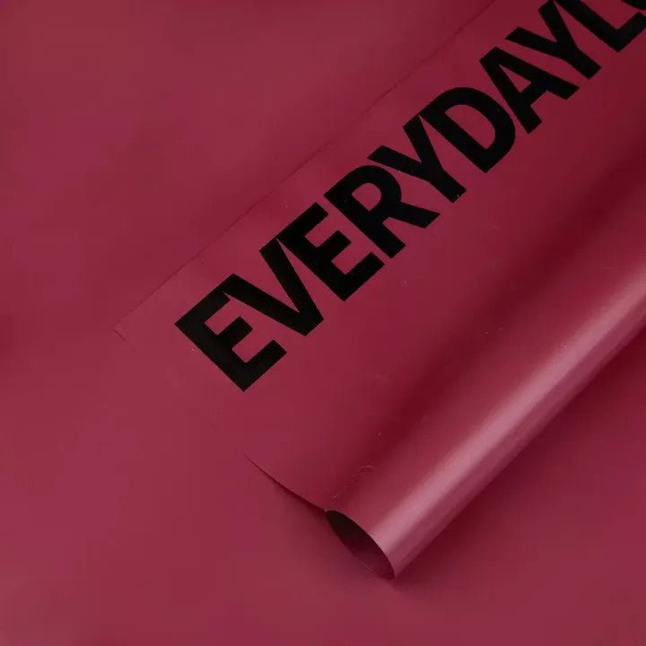 Everyday Love You Waterproof Flower Wrapping Paper (20 sheets/bag) - Elegant Supply